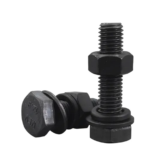 Grade 8.8 10.9 12.9 ASTM A325/A490 DIN933 DIN931 DIN6914 DIN6915 Heavy Hex Structural Bolt and Nut