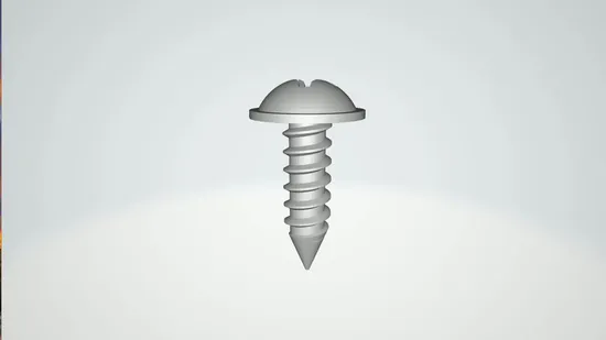 DIN 968 Pan Head Tapping Screws with Collar Cross Recessed Design for DIY Projects