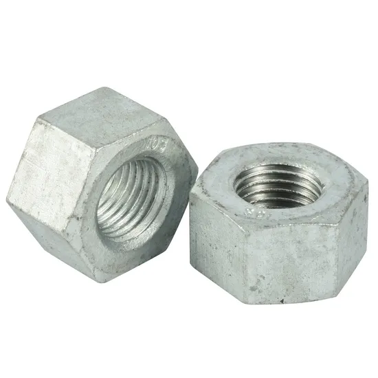 Heavy Hex High Strength Nuts ASTM A194 with Yellow Zinc