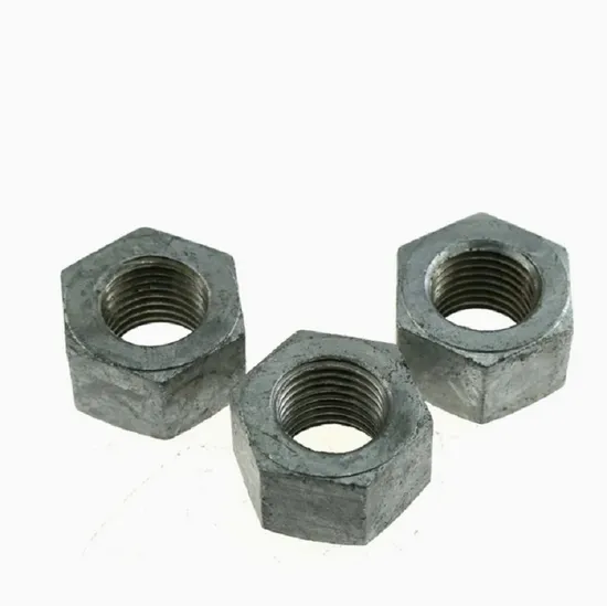 Fasteners Factor ASTM A194 Grade 2h HDG Heavy Hex Nut 