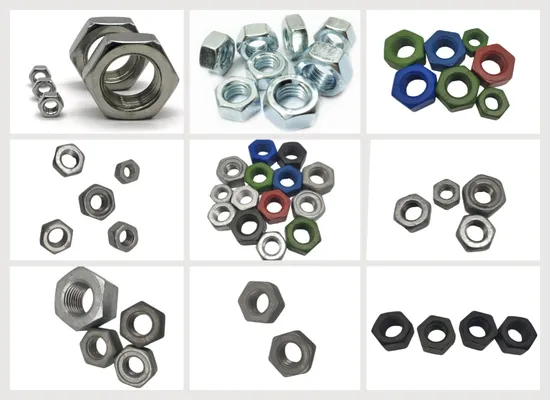 Hex Heavy Nuts Hot DIP Galvanized Structural Nut for Machining Parts 