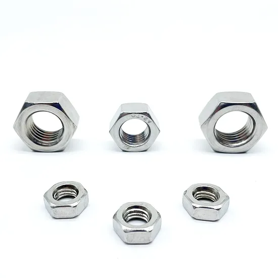 Professional Hardware Fasteners Galvanized Heavy Hex Head Nut 
