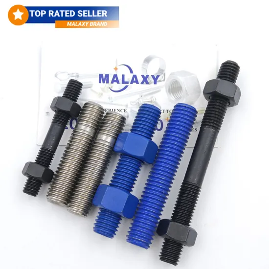 Malaxy China Manufacturer ASTM A193 B7 Full Threaded Rod Stud Bolt 