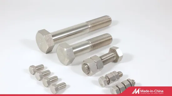 A2 70 A4 70 80 ASTM a 193 B8 B8m Cl1 Cl2 DIN931 DIN933 ISO4017 ISO 4032 Inch Size 1/2