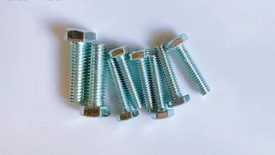 Fastener From China Zinc Plated Stainless Thread Hex Bolt 